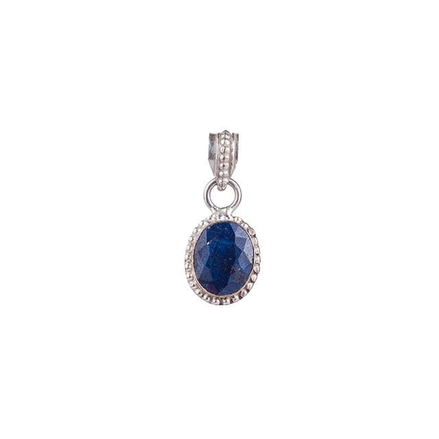 Blue Sapphire Neelam Pendant