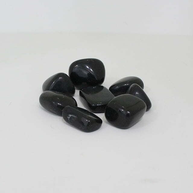 Black Onyx Natural Tumble Stones