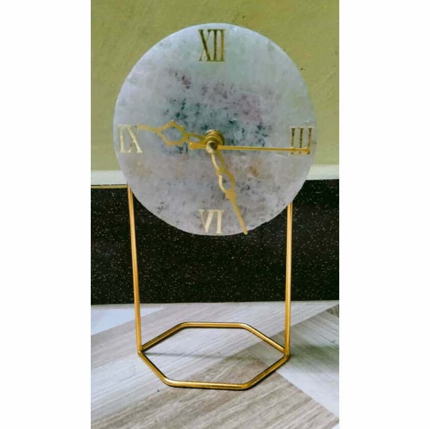 Crystal Table Clock