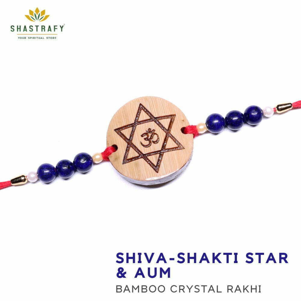 Shiv-Shakti Crystal Rakhi