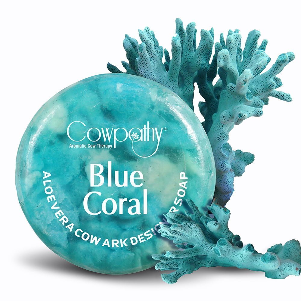 Cow urine Soap Blue Coral