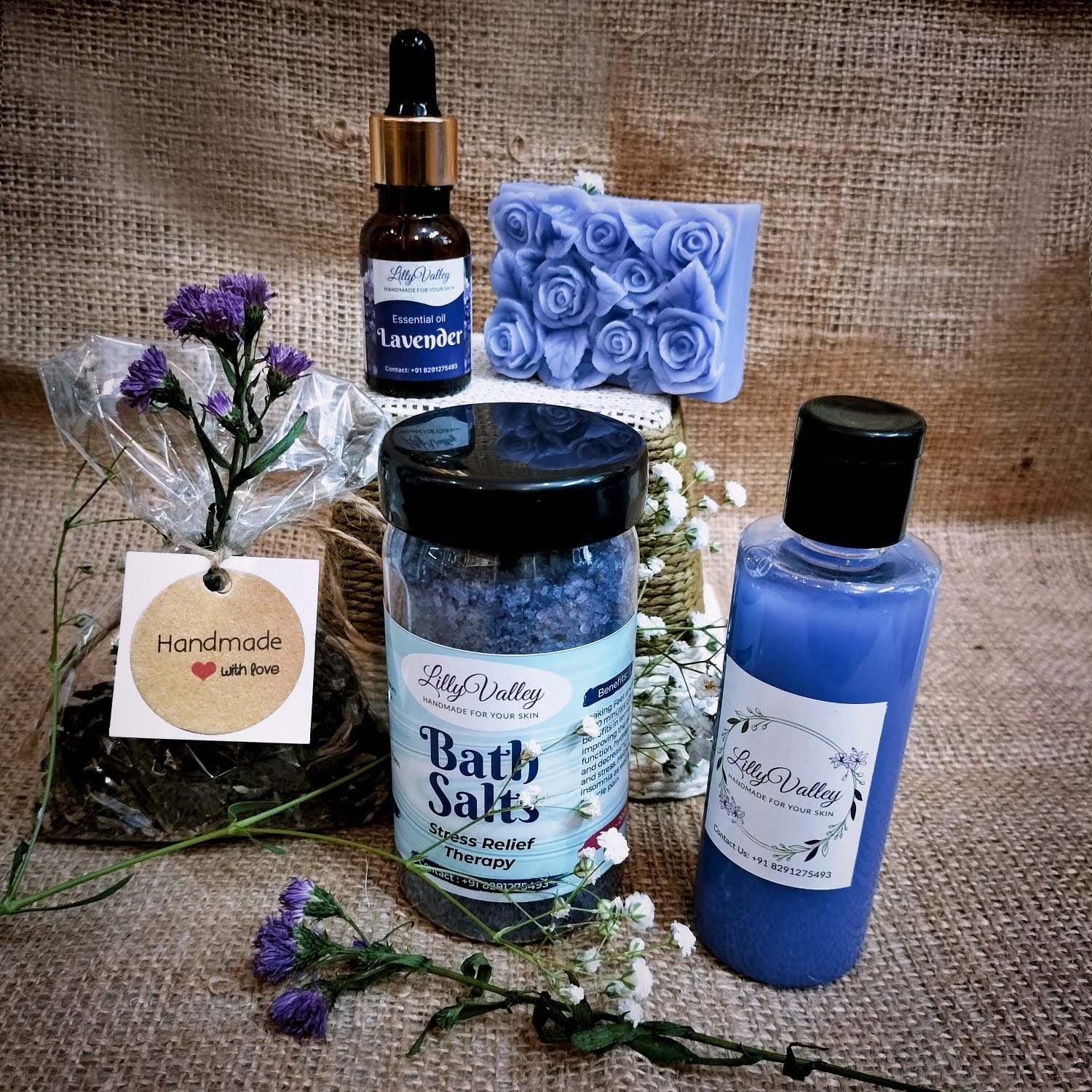 Lavender Relaxation Pack, Gifting Kit,