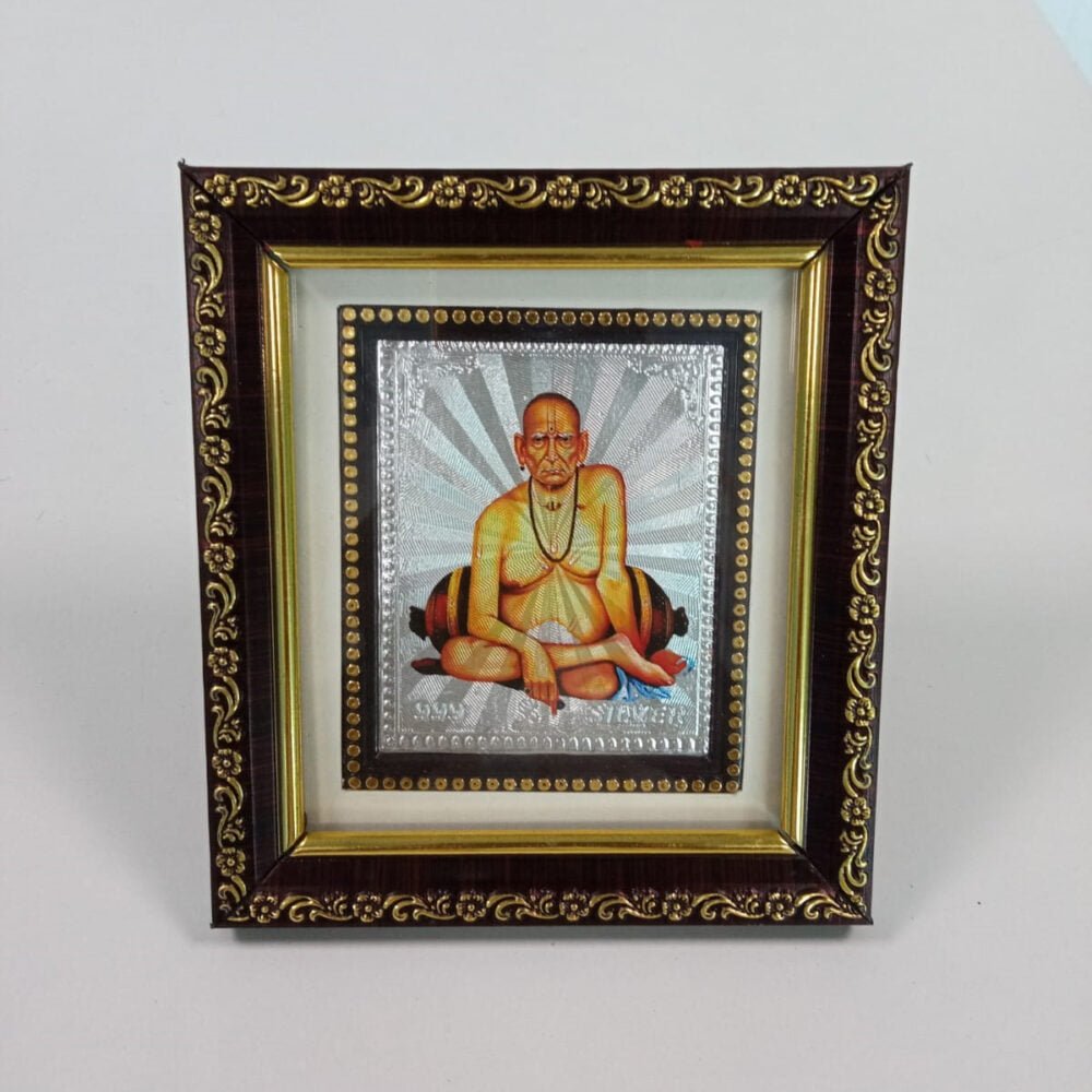 Swami Samarth Frame 999 silver