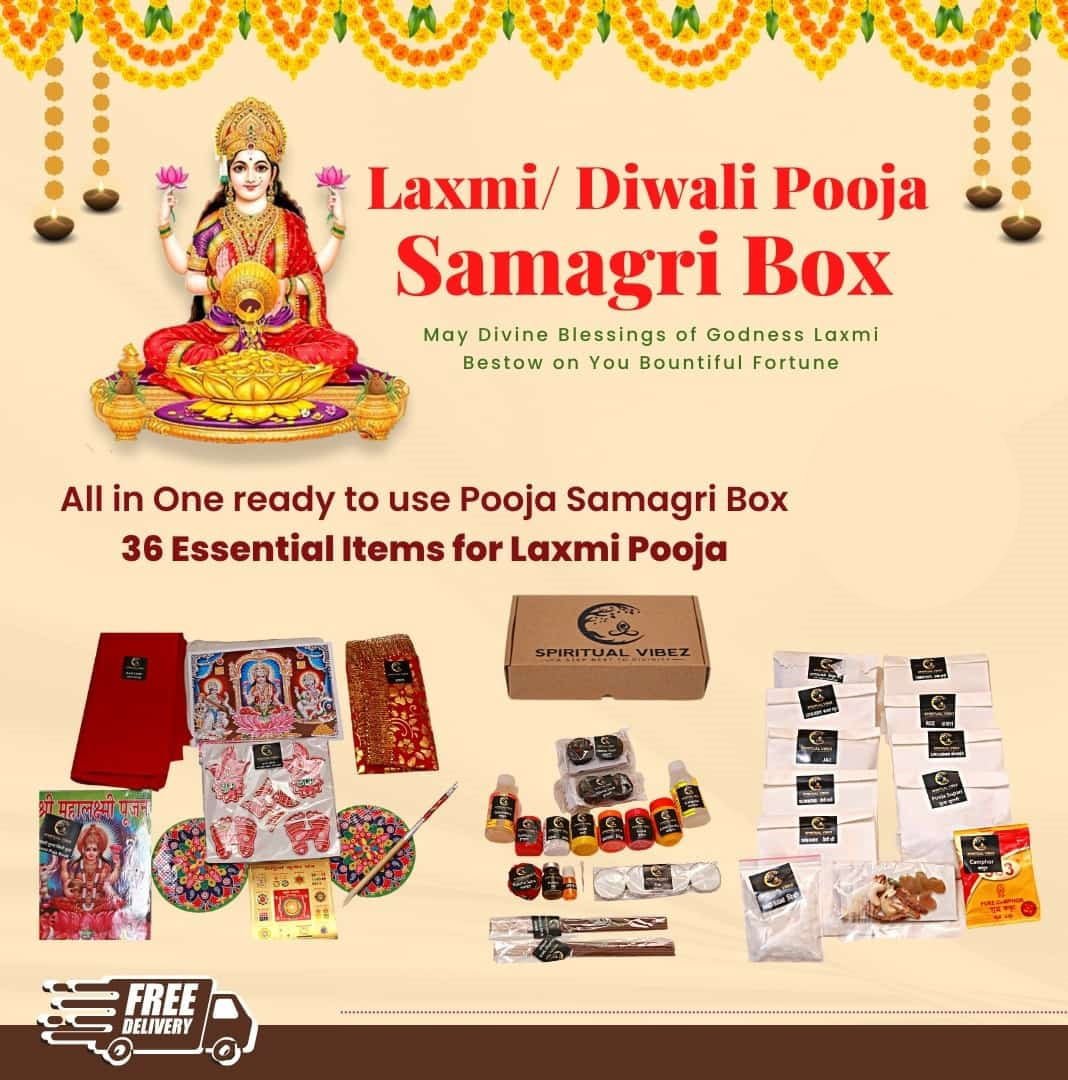 Diwali Laxmi Pooja Kit - Premium Box