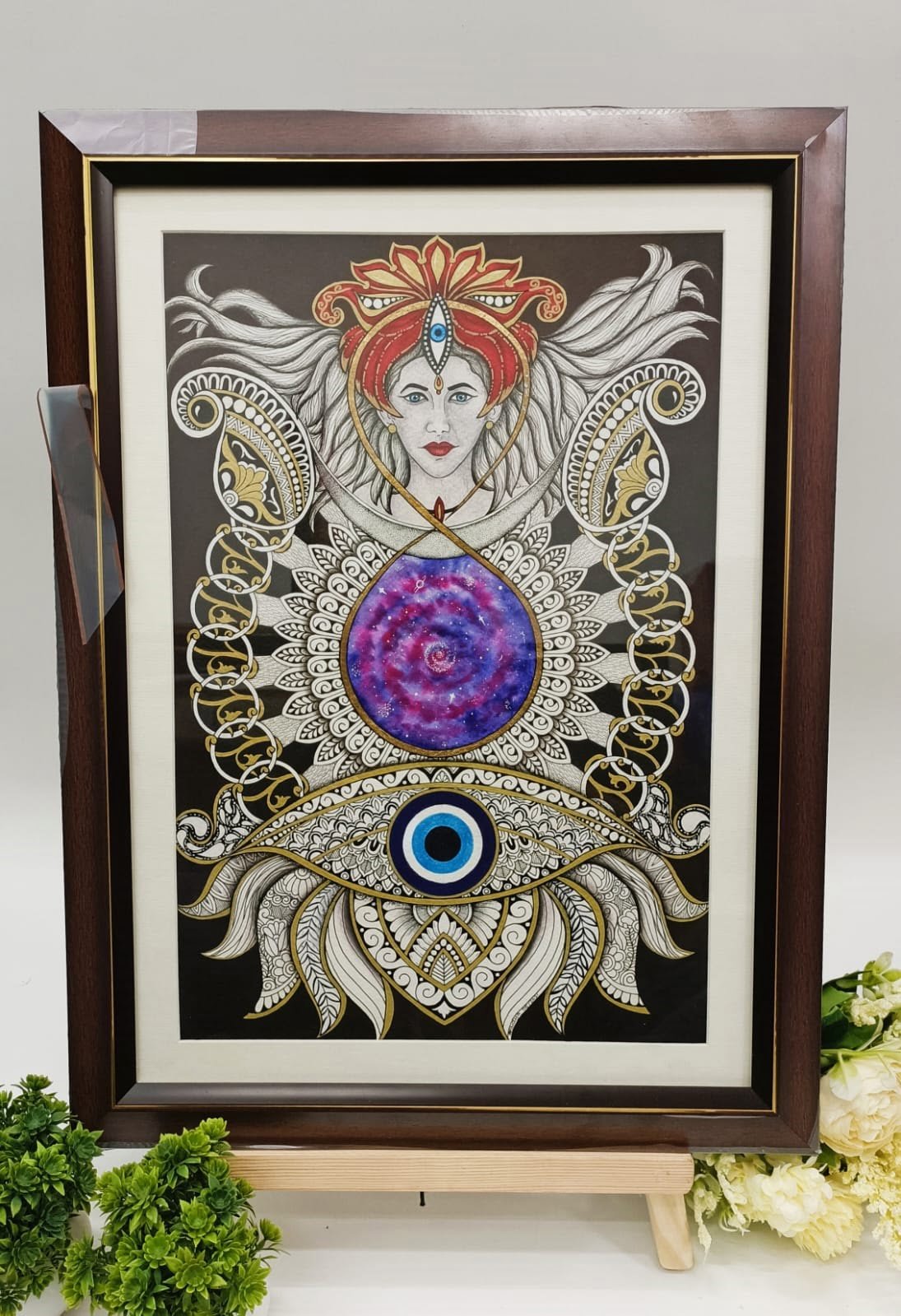 Divinity Lies Within You Painting Frame