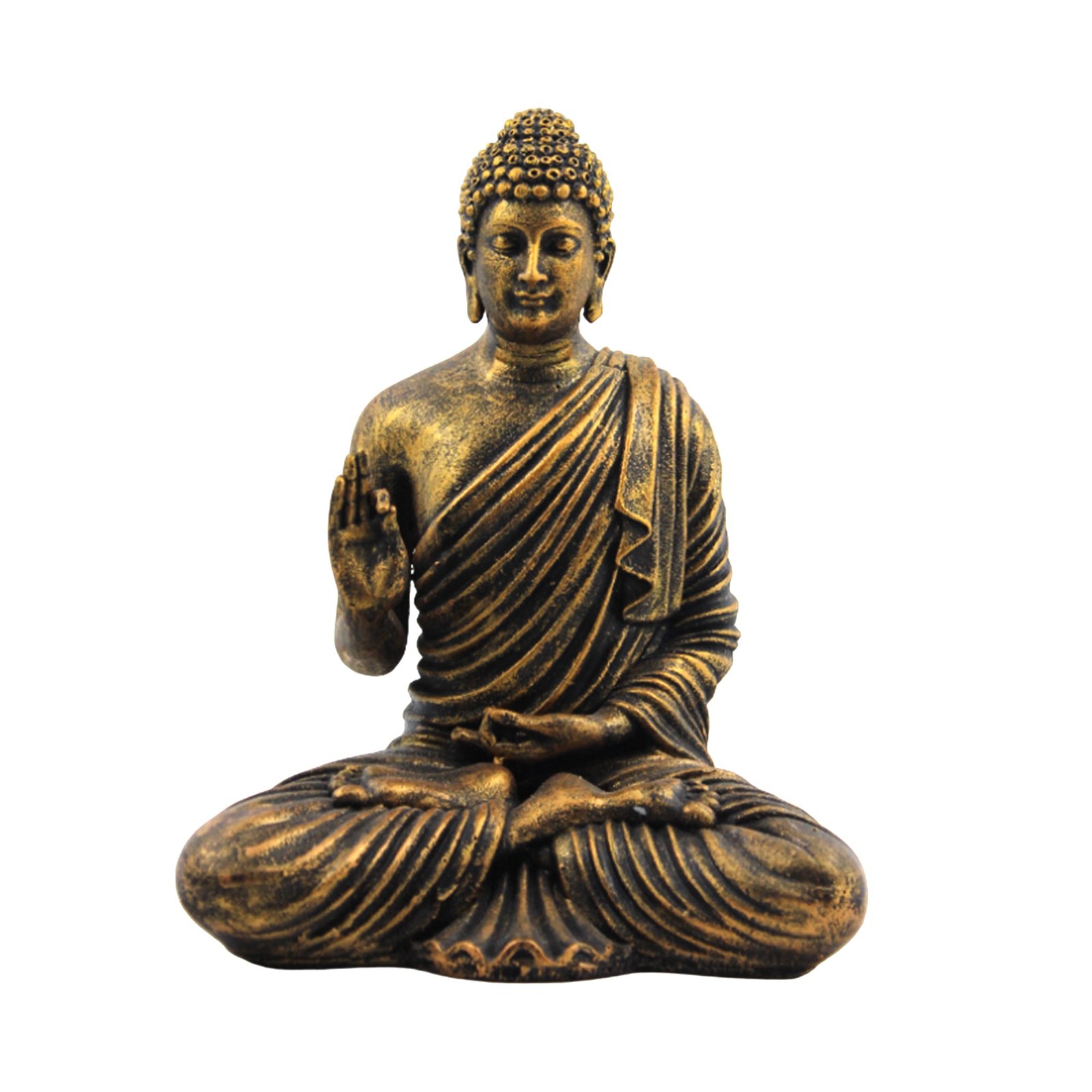Buddha Idol Bronze Color