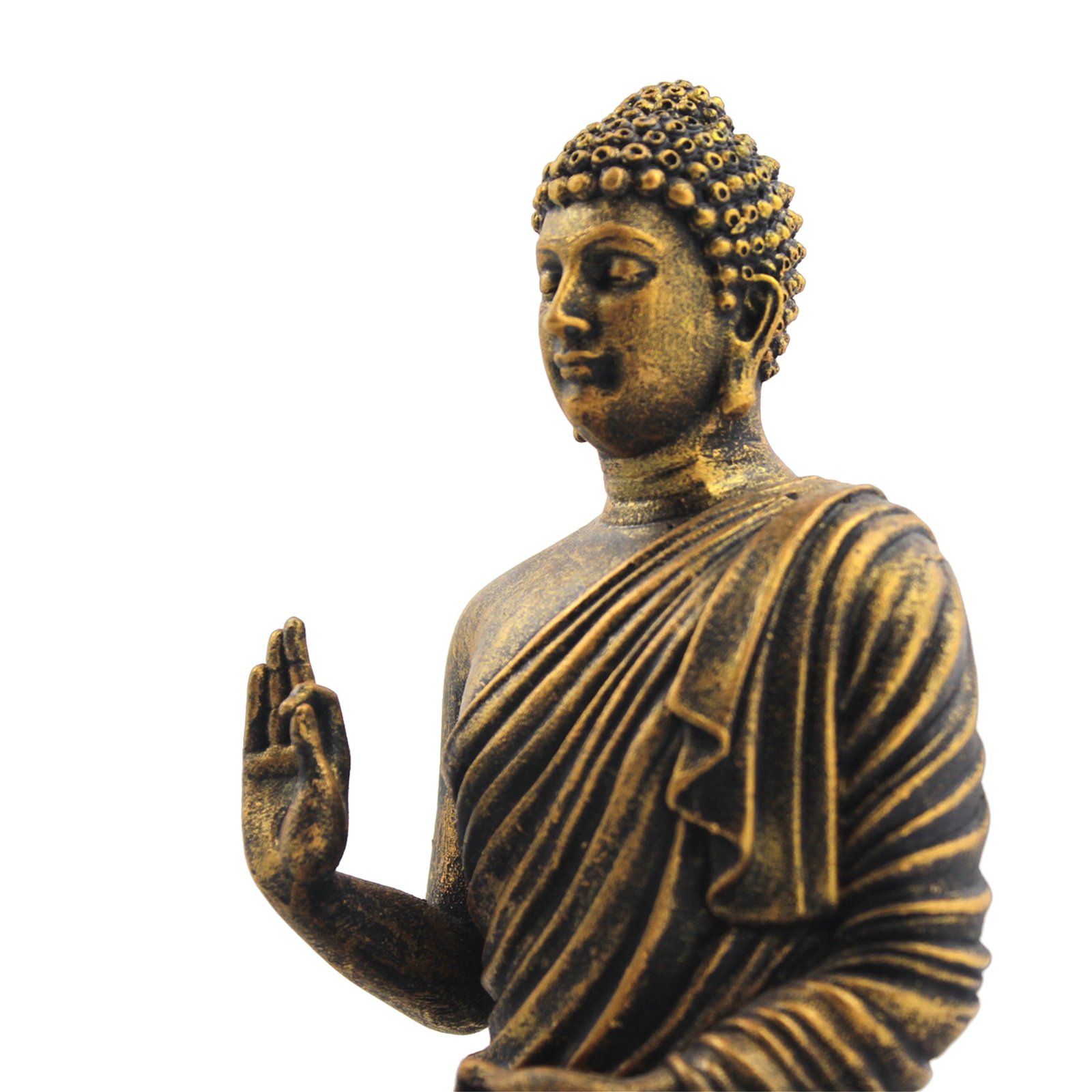 Gautam Buddha Bronze Color Idol