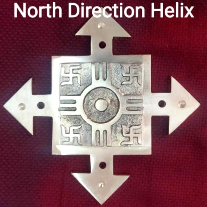 Brass North Direction Helix