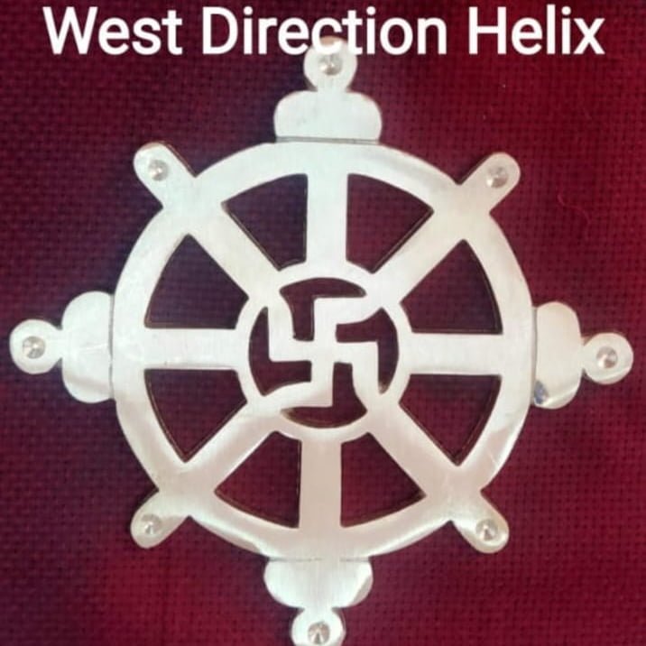 Brass West Direction Helix