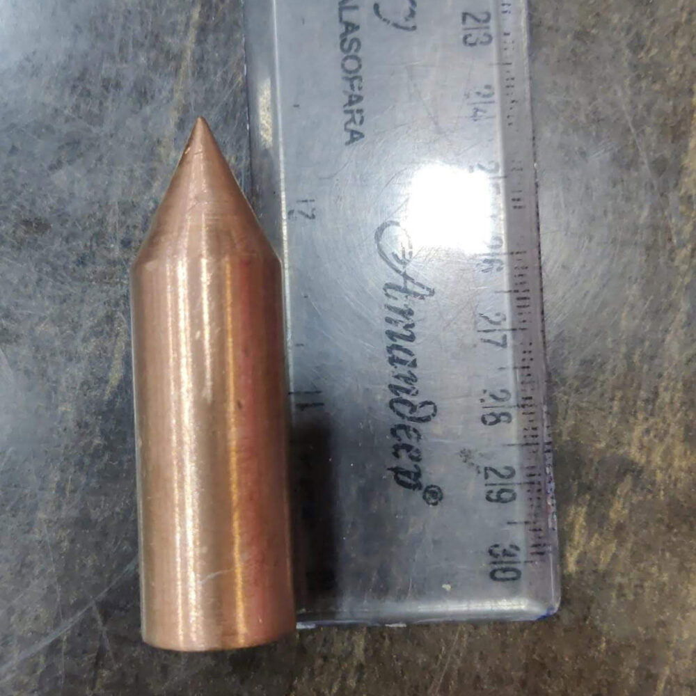 Vastu Pure Copper Kilak Conical Rod