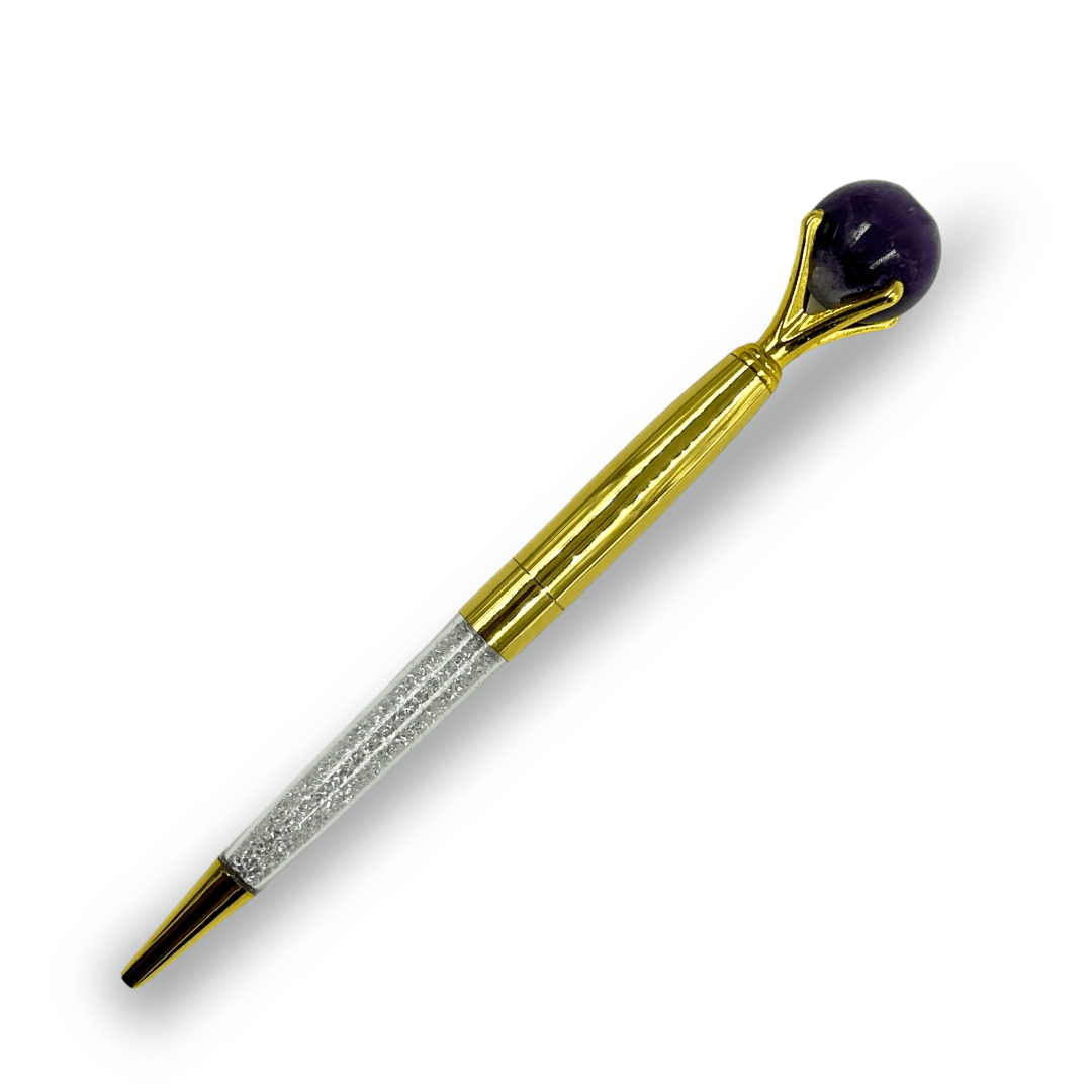 Amethyst Crystal Pen