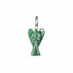 Green Jade crystal Angel Pendant