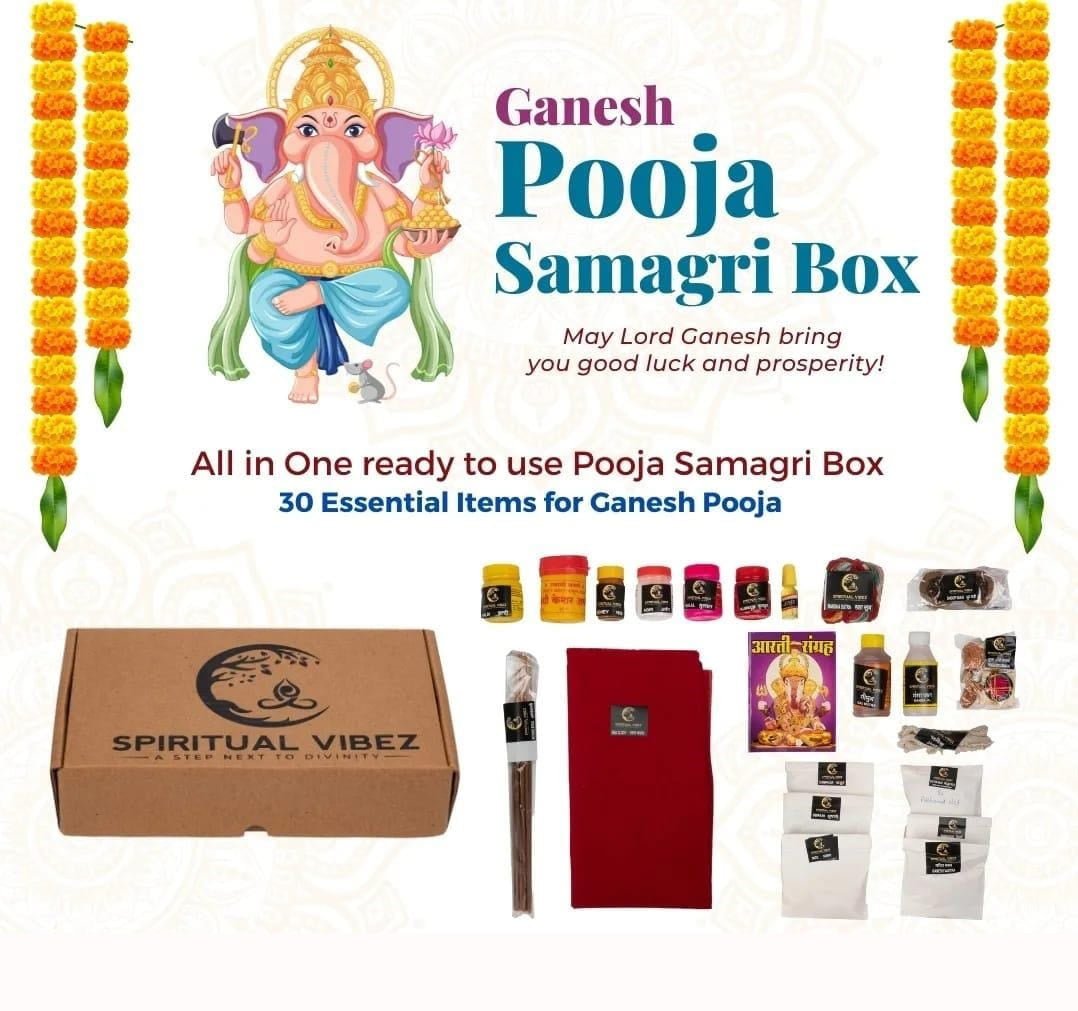 Ganesh Chaturthi Puja Kit Celebrate Festival With Ease 3704